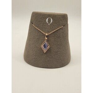 Bomb Party Light Tanzanite Cubic Zirconia Necklace